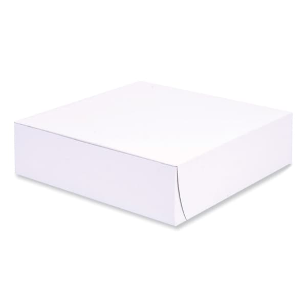 Sct Bakery Boxes, Standard, 9 x 9 x 2.5, White, Paper, 250PK 1553 - main